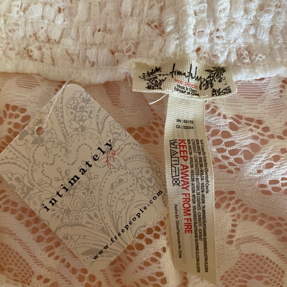 Free People Cream Lace Maxi Skirt - Picture 2 of 8